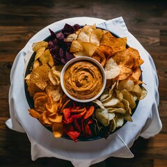 Chips and Dip Appetizer 