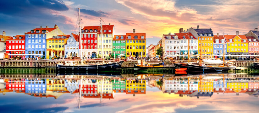 Nyhavn, Kopenhagen, D&auml;nemark