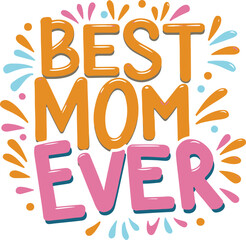 Happy Mother's Day Typography