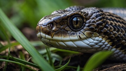 silent realms of the wilderness, this deadly reptile, the viper, stalks its prey with unparalleled precision, embodying the quintessence of a dangerous predator