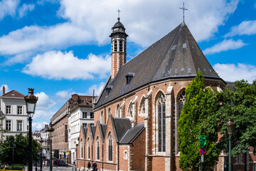 Obraz premium Kirche, Brüssel