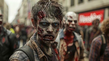 The annual zombie parade was cancelled due to lack of interest participants complained it was too lively last year