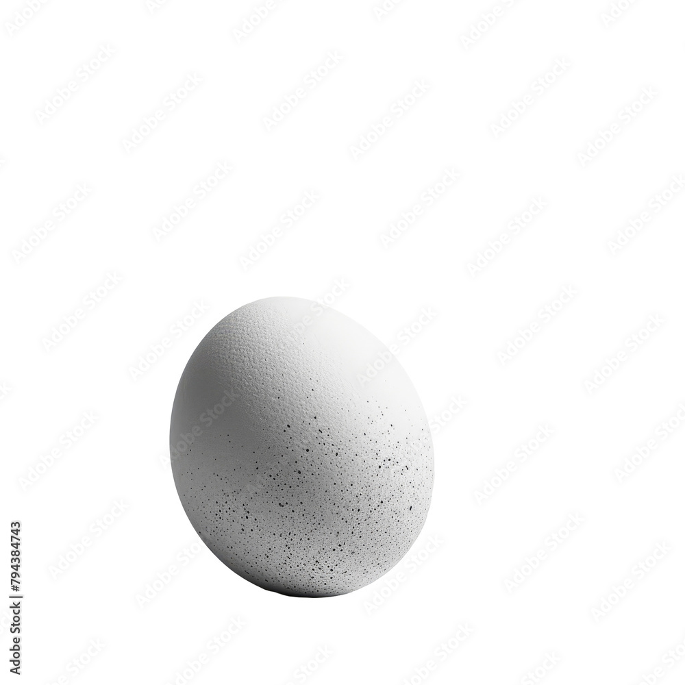 Wall mural Capture the beauty of an egg in a close up shot against a clear background with room for text symbolizing life and health This black and white photographic art features a blend of soft focu