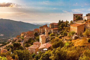  Lama is an authentic and preserved village in the north of Corsica..Lama, a hilltop town nestled...
