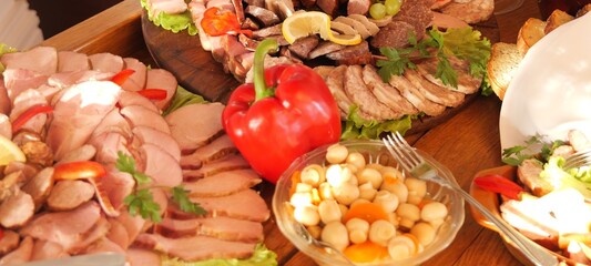 meat with vegetables