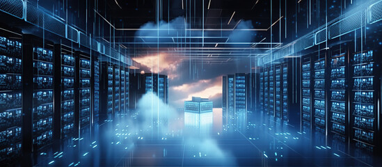 Cloud computing technology and online data storage