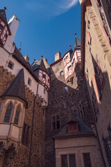 Fortress town in Central Germany at dawn