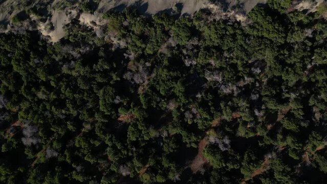 Nature Video Amazing Ocean Wave Top-Down Aerial View Shot. Nature and Travel Concept.