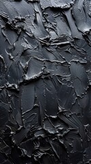 A close up of a black painted wall with some scratches, AI
