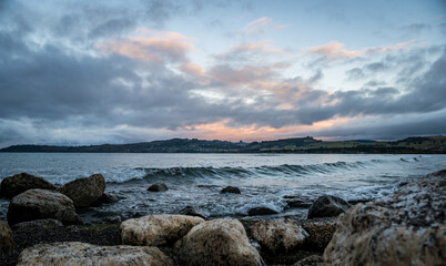 Sunrise View over Lake Taupo