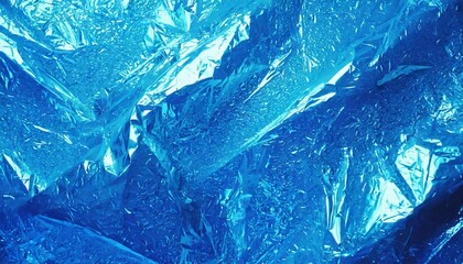 blue foil texture background