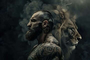 Lion's Lament in the Flame