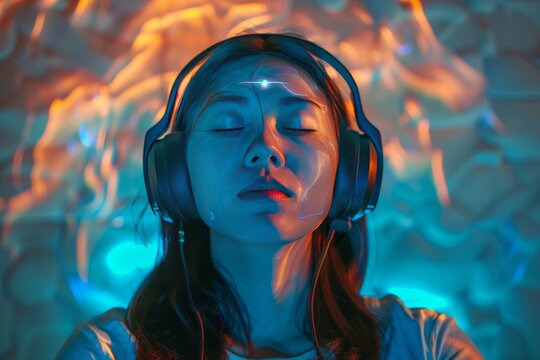 Sleep Disorder Management with Therapeutic Healing Sounds; Meditation for Relaxation and Environmental Adaptation in REM Sleep.