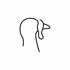 turkey domestic farm bird icon