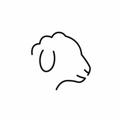 sheep lamb domestic animal icon