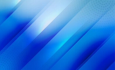 Elegant Vector Gradient Blue Halftone Background Design