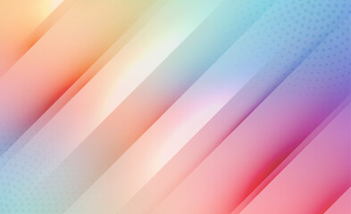 Colorful Vector Gradient Background in Soft Pastel Colors