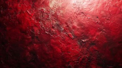 Textured red surface with intricate cracks and variations in shading