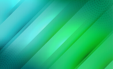 Defocused Abstract Vector Background in Blue and Green Hues