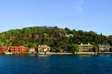 Fototapeta na wymiar view of the bosphorus, istanbul