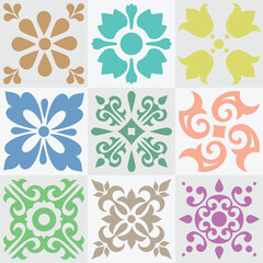 Set Tile Motif