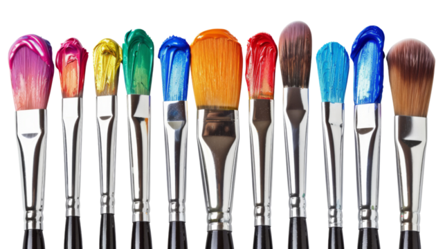 Paint brush set 