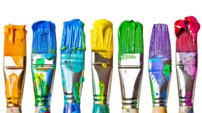 Paint brush set 