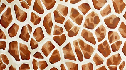 giraffe skin texture pattern background