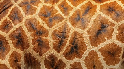 giraffe skin texture pattern background