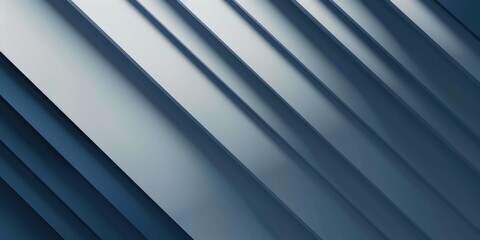 Obraz premium Geometric striped blue abstract background, financial business wallpaper
