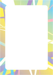 カラフルなグラデーションの背景イメージ