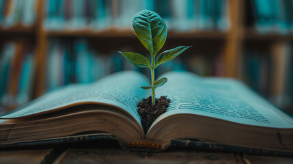 Knowledge Growth: Enlightenment Through Literature Metaphor
