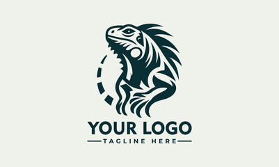 iguanas art logo design template illustration inspiration iguana logo excellent logo suitable for any business