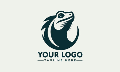 iguanas art logo design template illustration inspiration iguana logo excellent logo suitable for any business