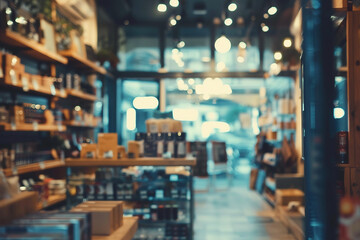 blurred photograph of Store. outoffocus photograph