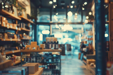 Obraz premium blurred photograph of Store. outoffocus photograph
