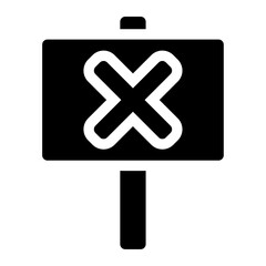 Obraz premium protest icon 