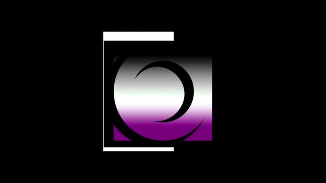 S&iacute;mbolo Asexual sin fondo versi&oacute;n 1