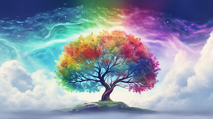 rainbow tree of life