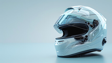 Helmet isolated background wallpaper Indication of caution and safety
