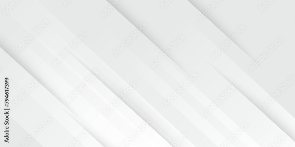 Poster gray and white diagonal line architecture geometry tech abstract subtle background vector illustrati