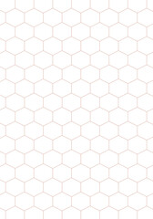 
Hexagonal honeycomb shaped illustration background.