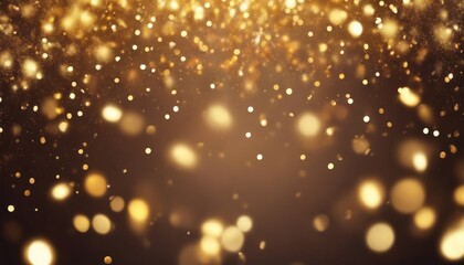 'stars. Lights Falling confetti Abstract twinkled Festive Sparkling defocused gold backgrond Christmas background texture. bokeh bright Art shiny decoration texture design li'