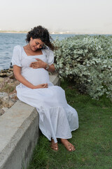 Serene Maternity Moments by the Water