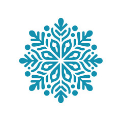 Snowflake vector illustration