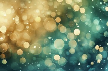 Gold and White Sparkles Bokeh Digital Background Overlay for Photoshop, Luxurious Photo Editing, High-Resolution Image