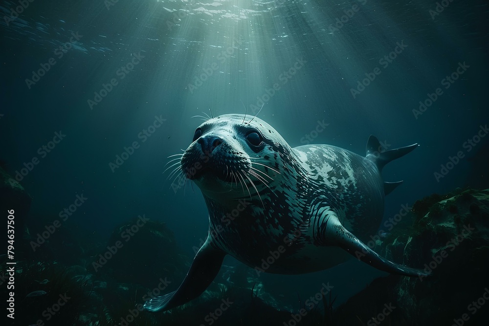 Wall mural seal