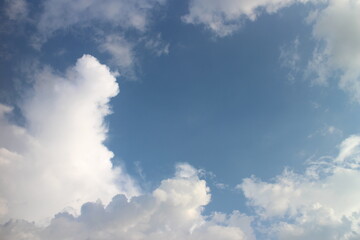 blue sky with cloud