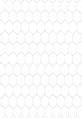 Hexagonal honeycomb shaped illustration background