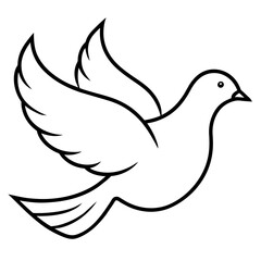Obraz premium dove of peace sign